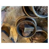 Collection of Assorted Garden Pots and Planters