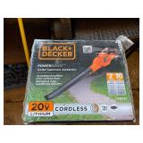 Black+Decker 20V Lithium Cordless PowerBoost Hard Surface Sweeper