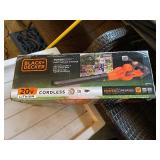 Black+Decker 20V Lithium Cordless PowerBoost Hard Surface Sweeper