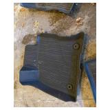 Set of 4 Heavy Duty Rubber Car Floor Mats and Jumper Cables