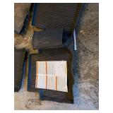 Set of 4 Heavy Duty Rubber Car Floor Mats and Jumper Cables