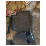 Set of 4 Heavy Duty Rubber Car Floor Mats and Jumper Cables