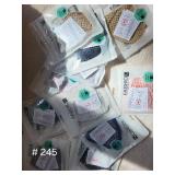 Household Assortment: USB Lighter, Socks, Face Masks & More