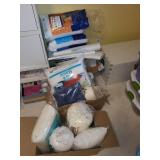 Collection of Quilt Batting and Pillow Inserts