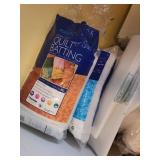 Collection of Quilt Batting and Pillow Inserts