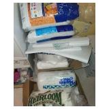 Collection of Quilt Batting and Pillow Inserts