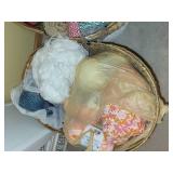 Large Collection of Assorted Yarn in Baskets