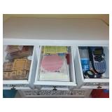 Collection of Decorative Rubber Stamps and Brother Label Maker