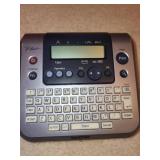 Collection of Decorative Rubber Stamps and Brother Label Maker