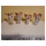 Set of 4 Seraphim Classics Angel Figurines