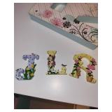 Collection of Decorative Letters - A, B, R, J, L