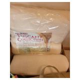 Collection of Assorted Quilting Fabrics and Sewing Supplies