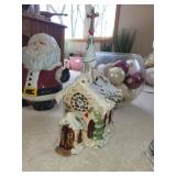 Assorted Christmas Decor Collection with Santa, Ornaments, and More