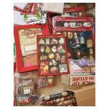Bulk Lot of Holiday Gift Wrapping Essentials and Christmas CDs