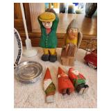 Norwegian Themed Collectibles Set with Dolls, Plates, and Figurines