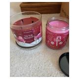Collection of Scented Candles and Votive Holders
