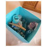 Beach-Themed Glass Decor Collection with Vases and Bowls