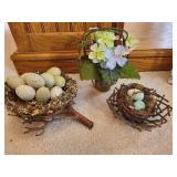 Home Decor Collection: Bird, Floral, and Various Items