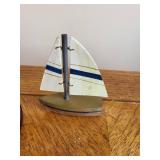 Collection of 8 Nautical Theme Miniature Sculptures