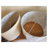 Set of 5 Assorted Lamp Shades in Various Sizes