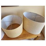 Set of 5 Assorted Lamp Shades in Various Sizes