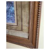 Framed Artwork of Serene Forest Path with Wooden Frame