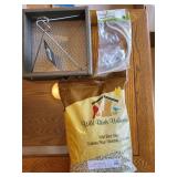 Rustic Bird Feeder Set with Wild Bird Seed and Hook