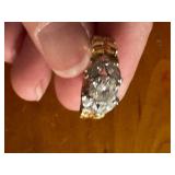 Collection of 5 Assorted Rings Including Gemstone and Diamond Designs