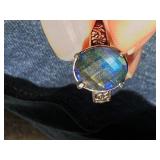 Sterling Silver Rings with Intricate Design