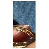 14K Gold Diamond-like Eternity Ring with 