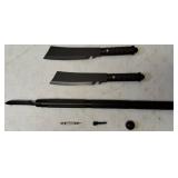 (2) Knives (1) Multi-Tool Stick  * View Photos