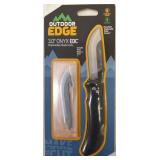Outdoor Edge 3.0" Onyx EDC * NEW (View Photos)