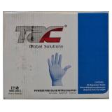 GLOBAL SOLUTIONS | TAC BRAND- POWDER Free Blue Gloves (10 Boxes)– SIZE L
