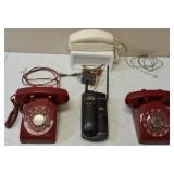 Vintage Phones + Bonus tote (No Lid) *As Is / View Photo