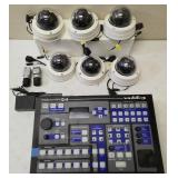 Vaddio |March Networks|  Basler- Production View Multi-viewer & 6 March & 2 BASLER Cameras