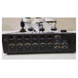 Vaddio |March Networks|  Basler- Production View Multi-viewer & 6 March & 2 BASLER Cameras