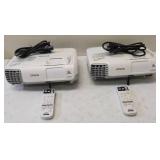 (2) Epson PowerLite 98 Projectors (View Photos)