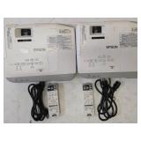 (2) Epson PowerLite 98 Projectors (View Photos)