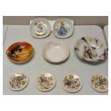 Vitage Finds from Skoal Fishing Tape to Vitage  Victorian Collectable Plates
