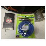 Tote of collectors items from Schwartzhog bandana to Grill cover and more