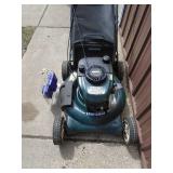 Craftsman 21 push mower/mulcher with bag. Tested & works. As shown.