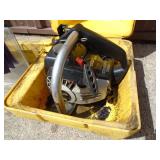 McCullough 2014v silver eagle chainsaw. Untested. With case. As shown.