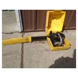 McCullough 2014v silver eagle chainsaw. Untested. With case. As shown.