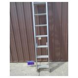 Werner 12 - 14 extended ladder. Slight on one side. As shown.