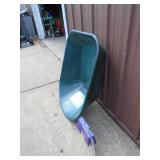 Poly wheelbarrow tub. As shown.