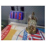 Euramca anniversary clock. Made in Germany. Nice shape. No key. As shown.