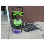 Greenworx 2200 psi electric pressure washer. Doesn