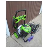 Greenworx 2200 psi electric pressure washer. Doesn
