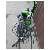 Greenworx 2200 psi electric pressure washer. Doesn