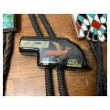 Lot of 6 vintage bolo ties.